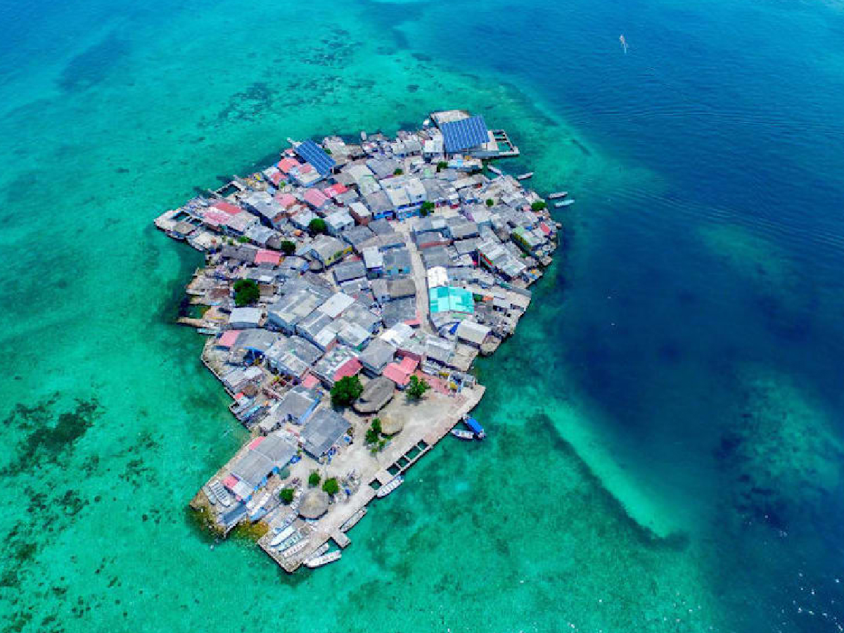 The most densely populated island in the world