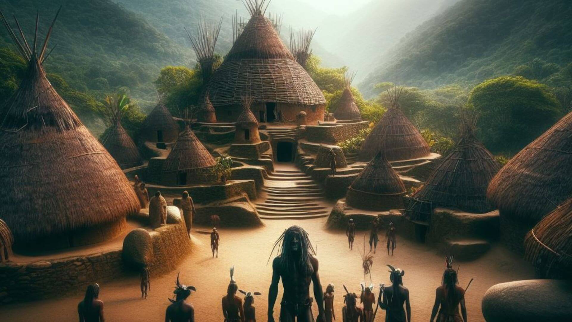 Antigua civilización Tayrona en la Ciudad Perdida Colombia